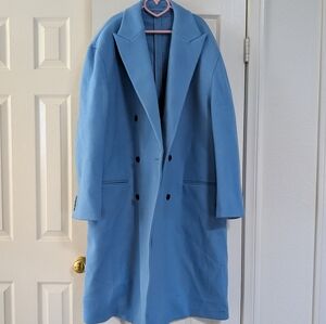 INC International Concepts Sky Blue Coat